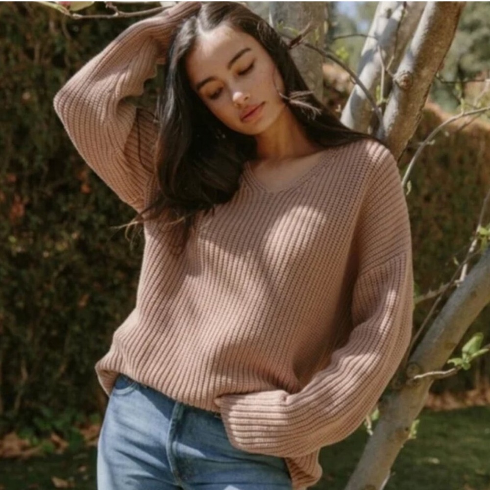 jenni kayne Cotton Cabin Sweater